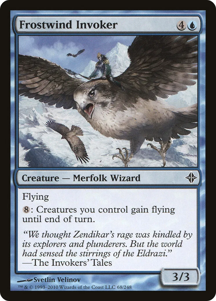 Frostwind Invoker — Rise of the Eldrazi — Magic: The Gathering