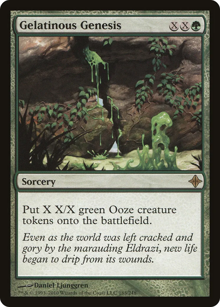Gelatinous Genesis — Rise of the Eldrazi — Magic: The Gathering