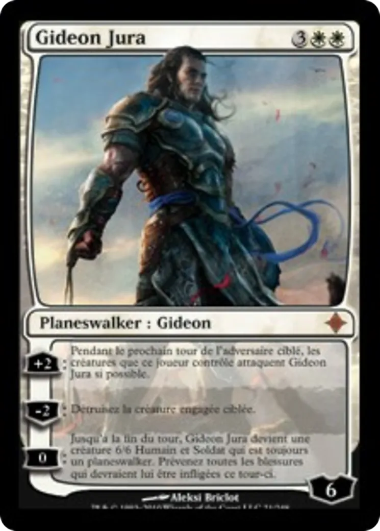 Gideon Jura — Rise of the Eldrazi — Magic: The Gathering