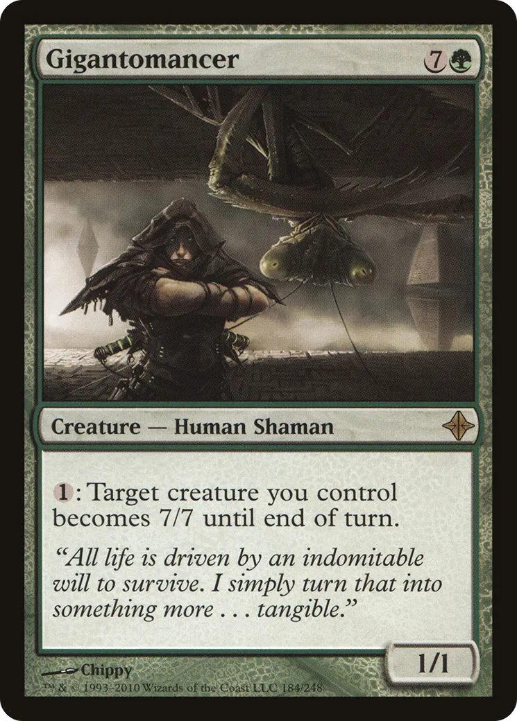 Gigantomancer — Rise of the Eldrazi — Magic: The Gathering