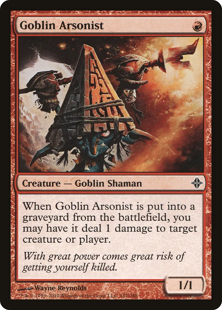 Goblin Arsonist — Rise of the Eldrazi — Magic: The Gathering