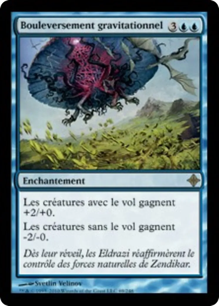 Bouleversement gravitationnel — Rise of the Eldrazi — Magic: The Gathering