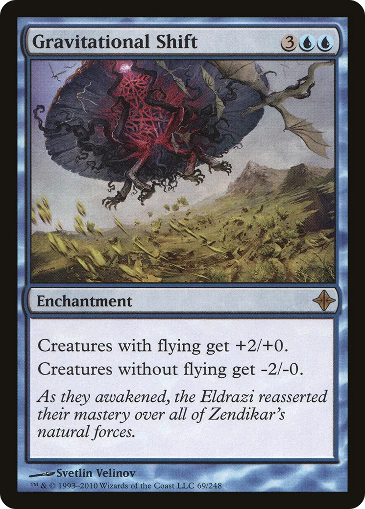 Gravitational Shift — Rise of the Eldrazi — Magic: The Gathering