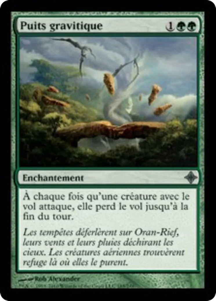 Puits gravitique — Rise of the Eldrazi — Magic: The Gathering