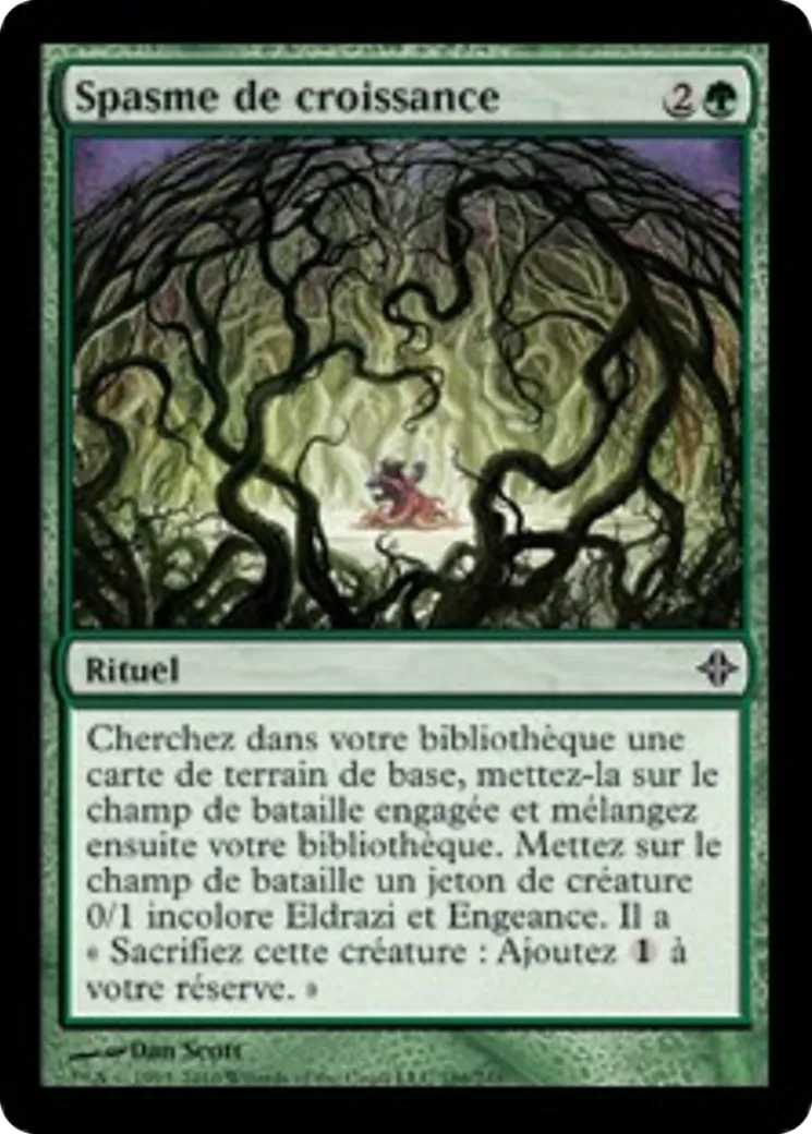 Spasme de croissance — Rise of the Eldrazi — Magic: The Gathering