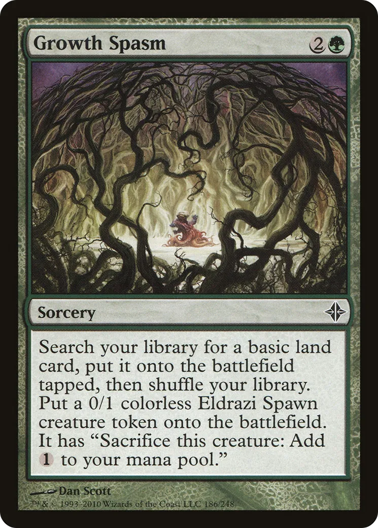 Spasme de croissance — Rise of the Eldrazi — Magic: The Gathering