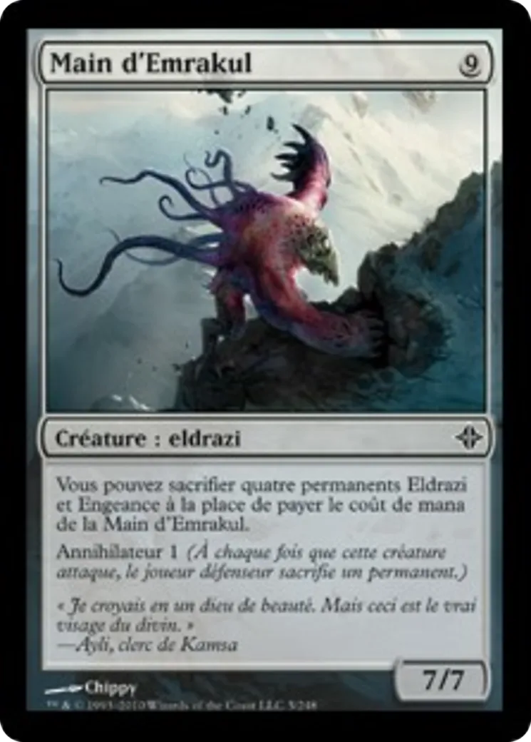 Main d'Emrakul — Rise of the Eldrazi — Magic: The Gathering