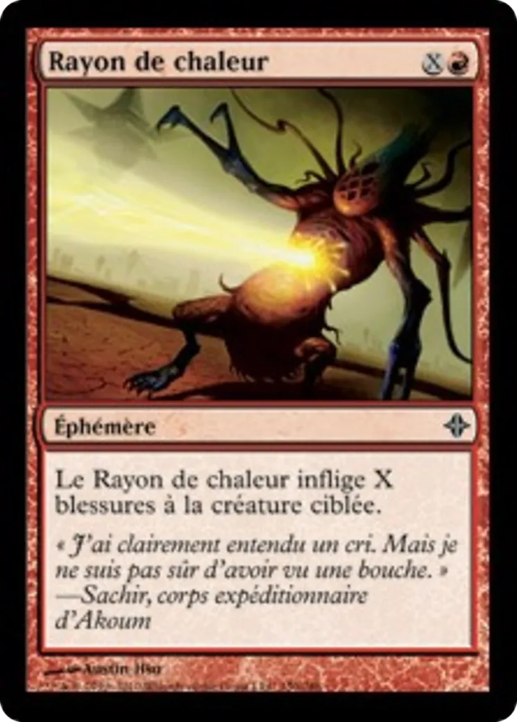 Rayon de chaleur — Rise of the Eldrazi — Magic: The Gathering