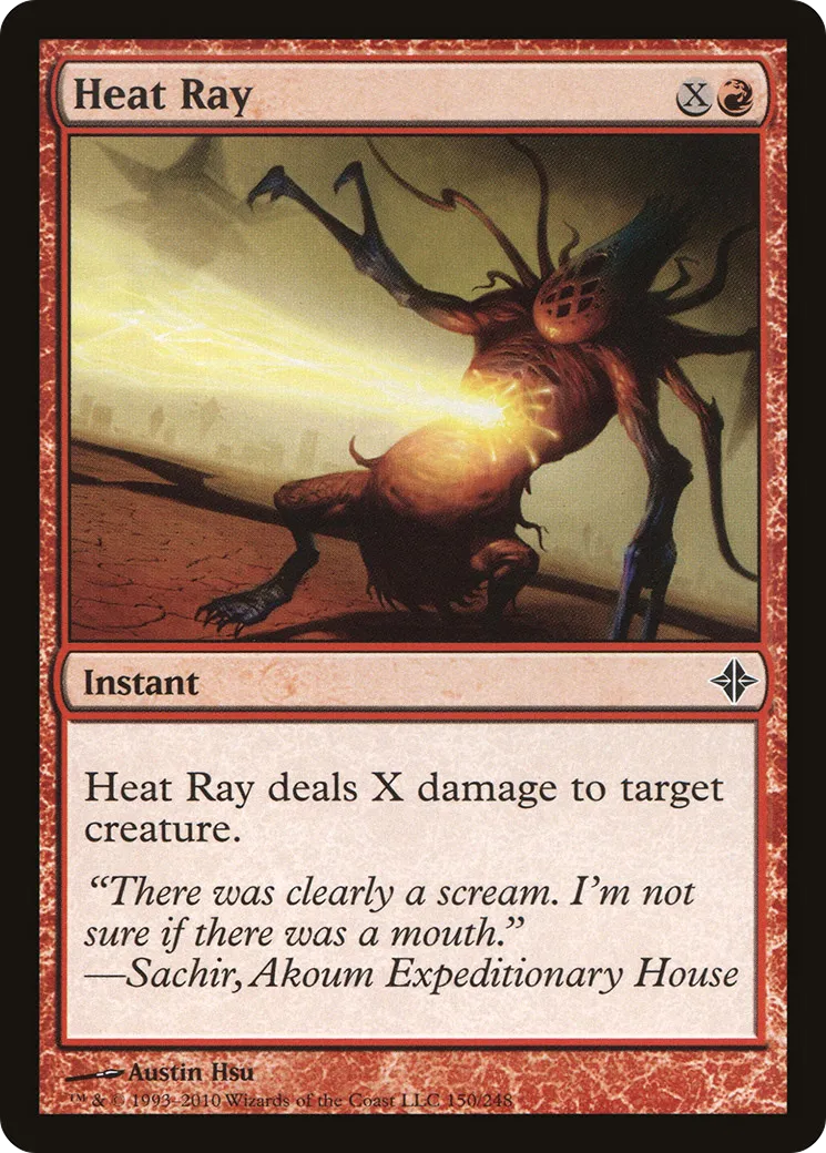 Heat Ray — Rise of the Eldrazi — Magic: The Gathering