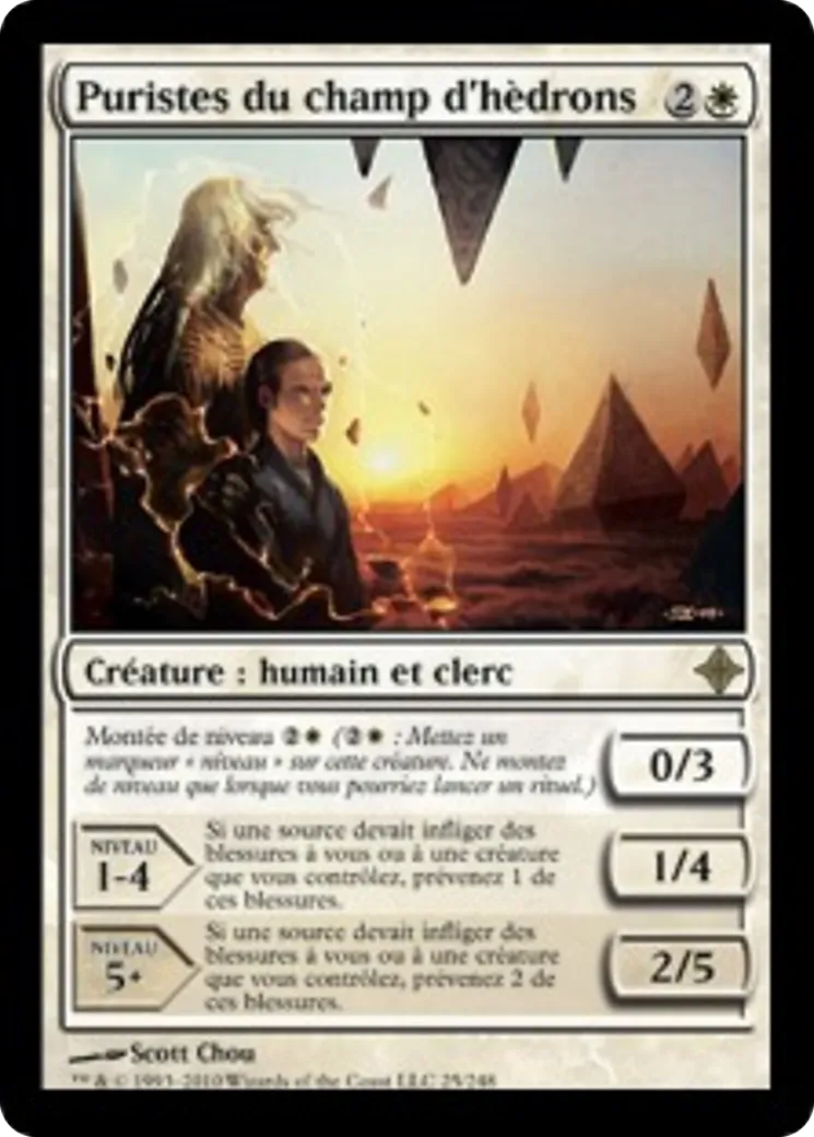 Puristes du champ d'hèdrons — Rise of the Eldrazi — Magic: The Gathering