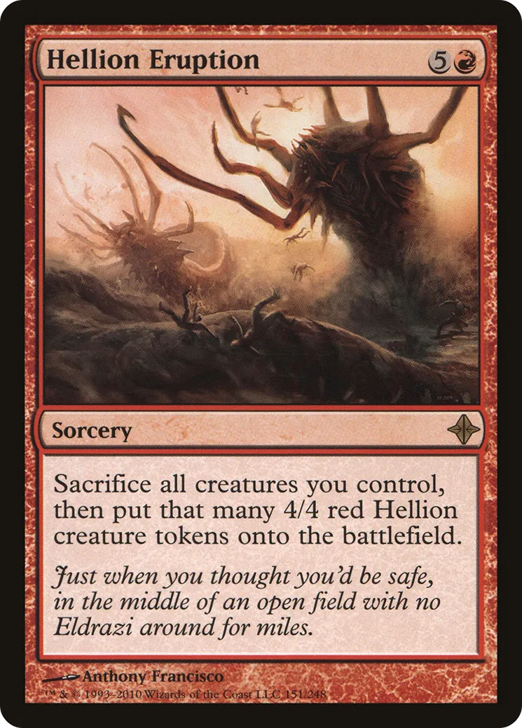 Hellion Eruption — Rise of the Eldrazi — Magic: The Gathering