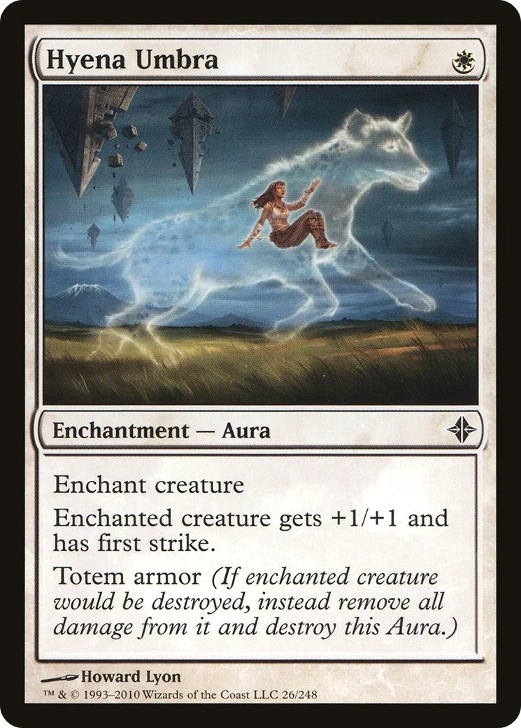 Hyena Umbra — Rise of the Eldrazi — Magic: The Gathering