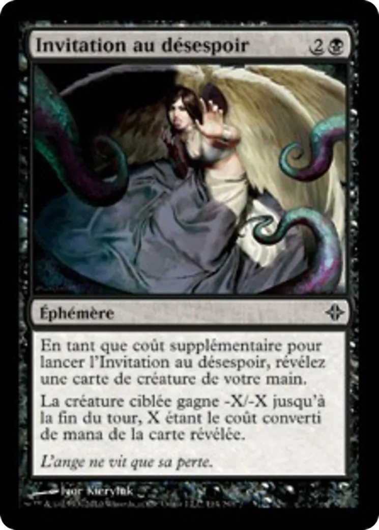 Invitation au désespoir — Rise of the Eldrazi — Magic: The Gathering