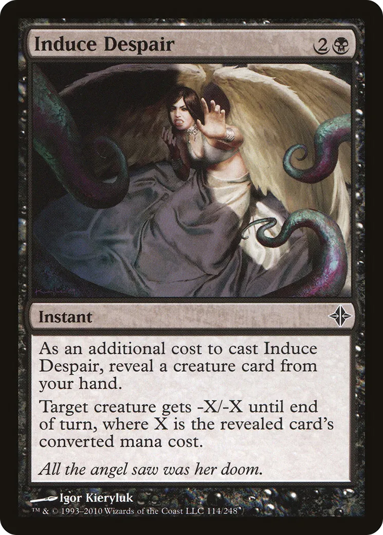 Induce Despair — Rise of the Eldrazi — Magic: The Gathering