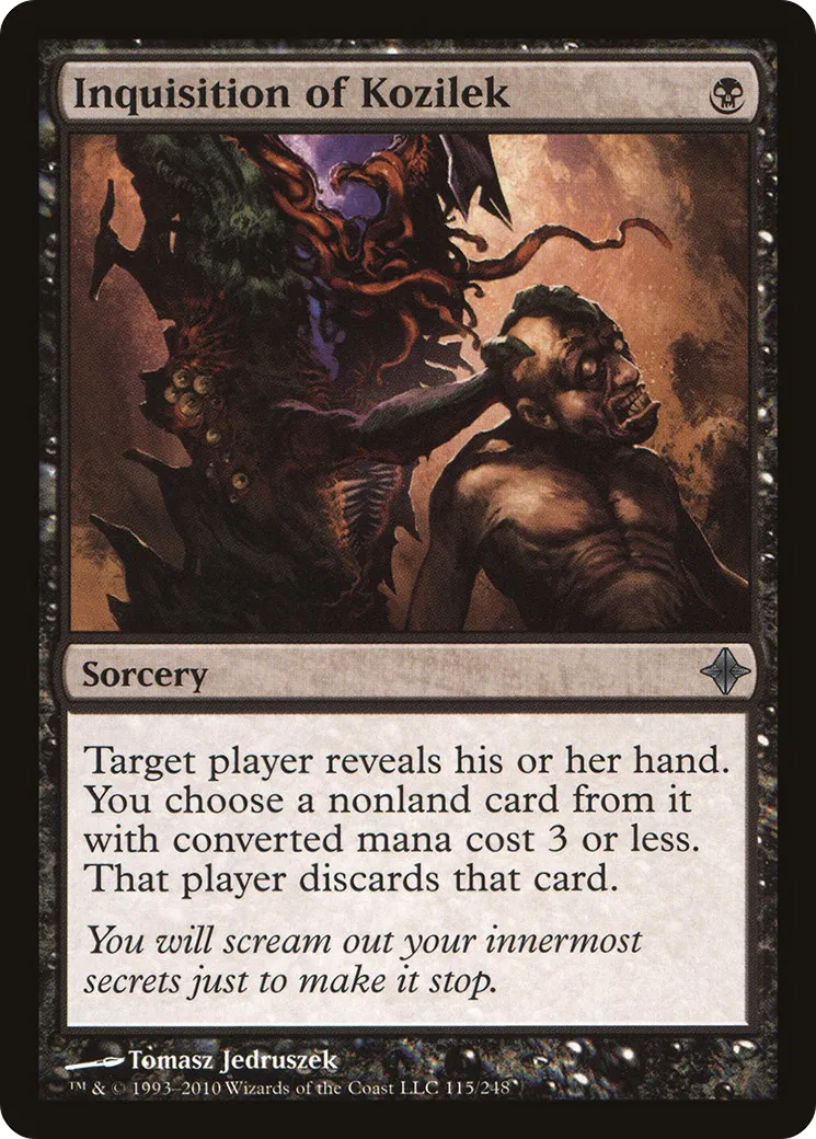 Inquisition of Kozilek — Rise of the Eldrazi — Magic: The Gathering