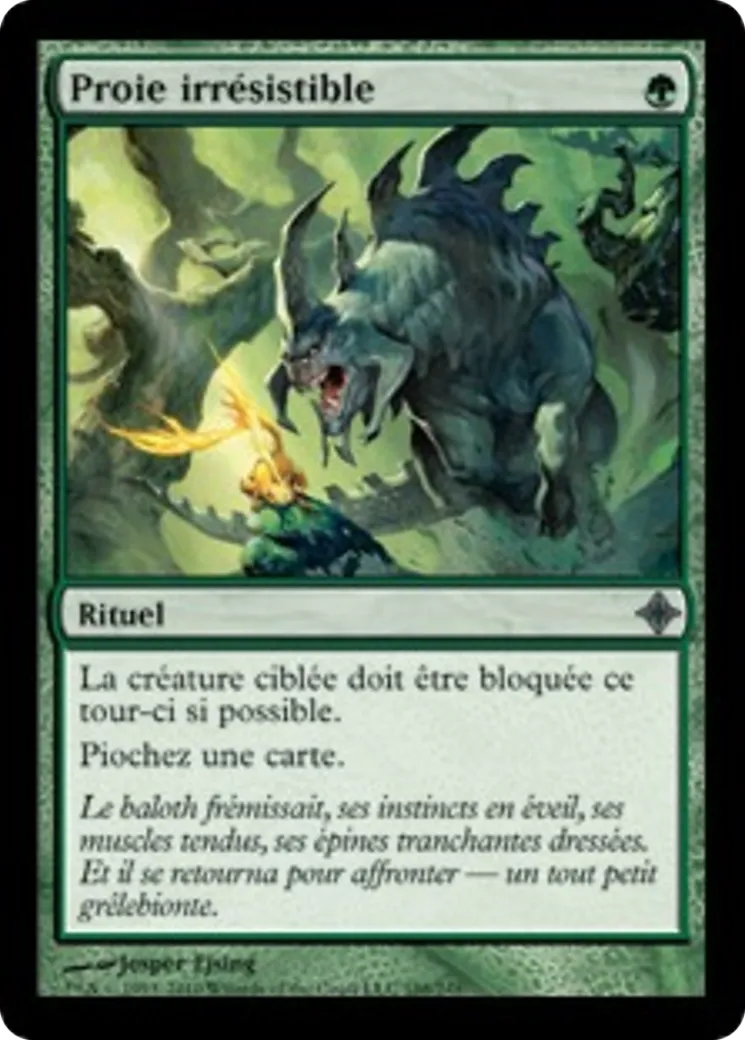 Proie irrésistible — Rise of the Eldrazi — Magic: The Gathering