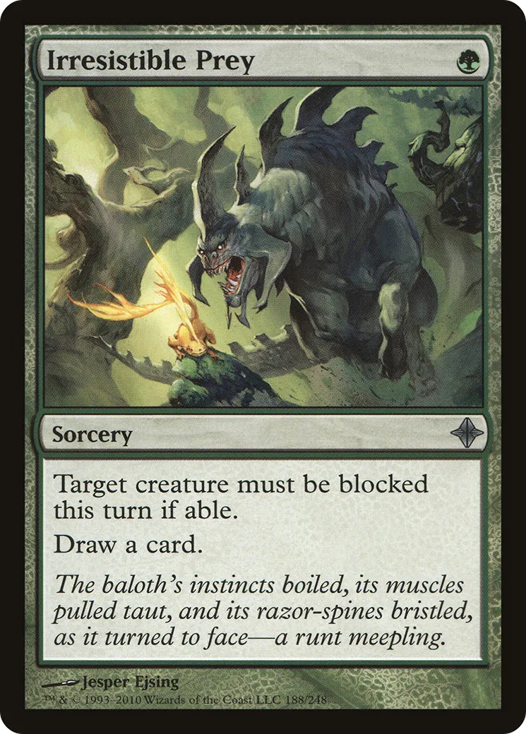 Proie irrésistible — Rise of the Eldrazi — Magic: The Gathering