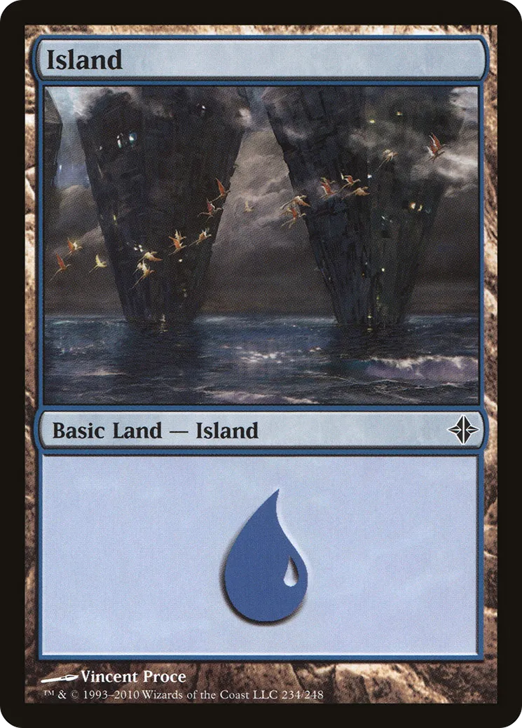 Île — Rise of the Eldrazi — Magic: The Gathering