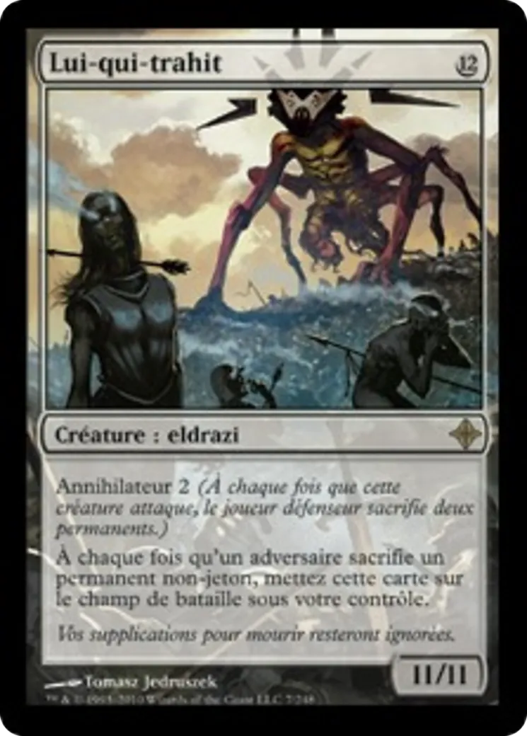 Lui-qui-trahit — Rise of the Eldrazi — Magic: The Gathering