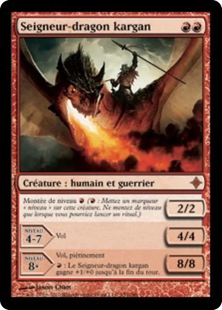 Seigneur-dragon kargan — Rise of the Eldrazi — Magic: The Gathering