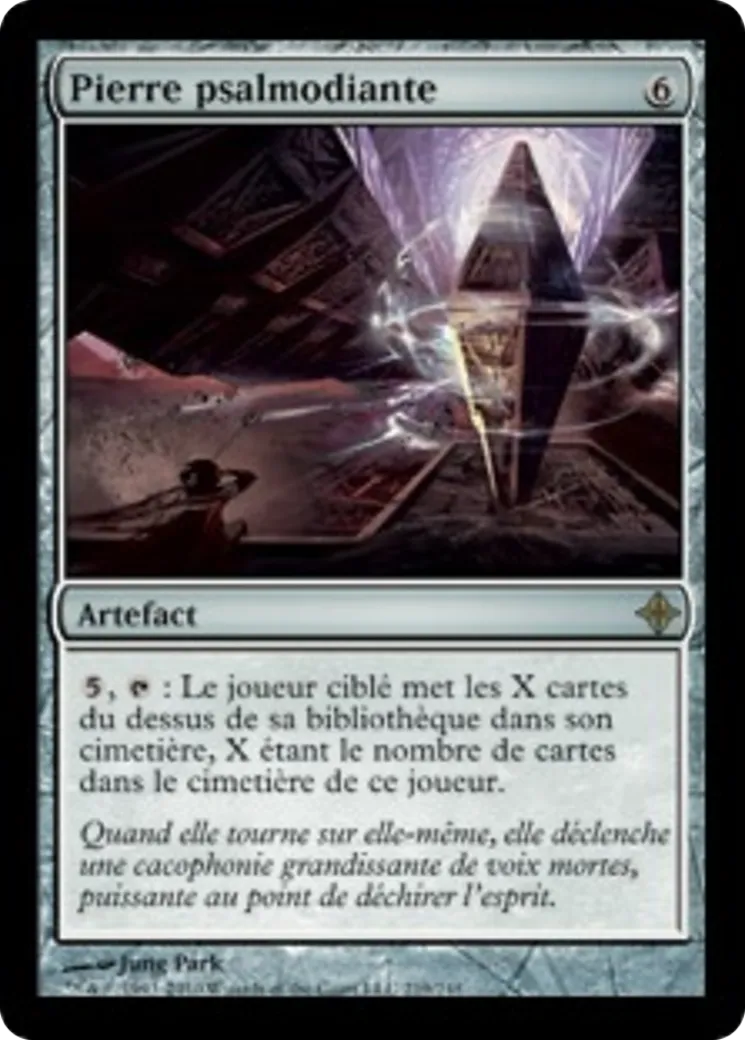 Pierre psalmodiante — Rise of the Eldrazi — Magic: The Gathering