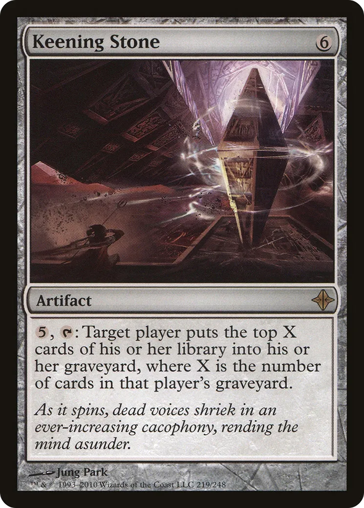 Keening Stone — Rise of the Eldrazi — Magic: The Gathering