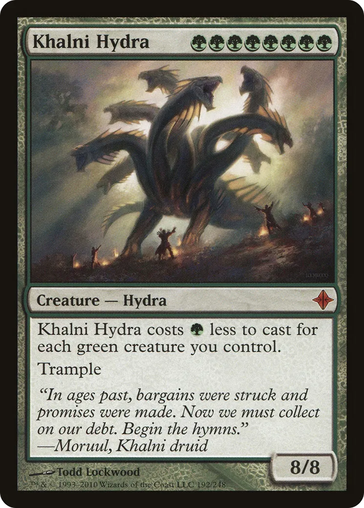 Hydre de Khalni — Rise of the Eldrazi — Magic: The Gathering