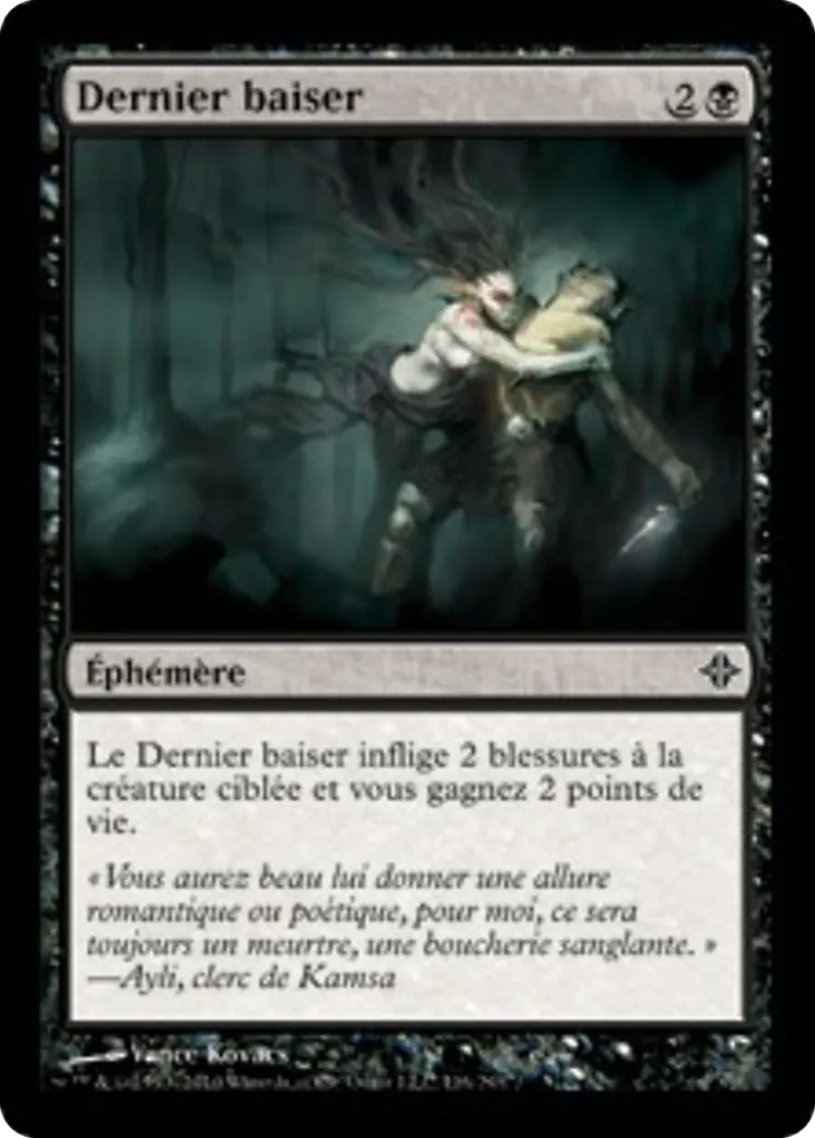 Dernier baiser — Rise of the Eldrazi — Magic: The Gathering