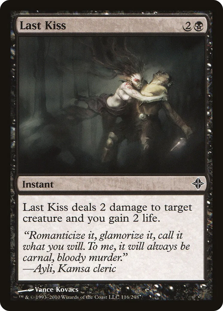 Last Kiss — Rise of the Eldrazi — Magic: The Gathering