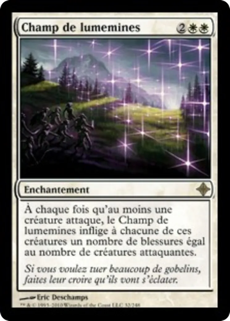 Champ de lumemines — Rise of the Eldrazi — Magic: The Gathering