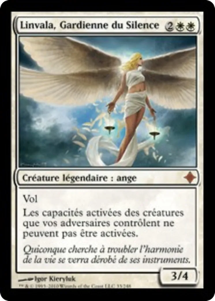 Linvala, Gardienne du Silence — Rise of the Eldrazi — Magic: The Gathering