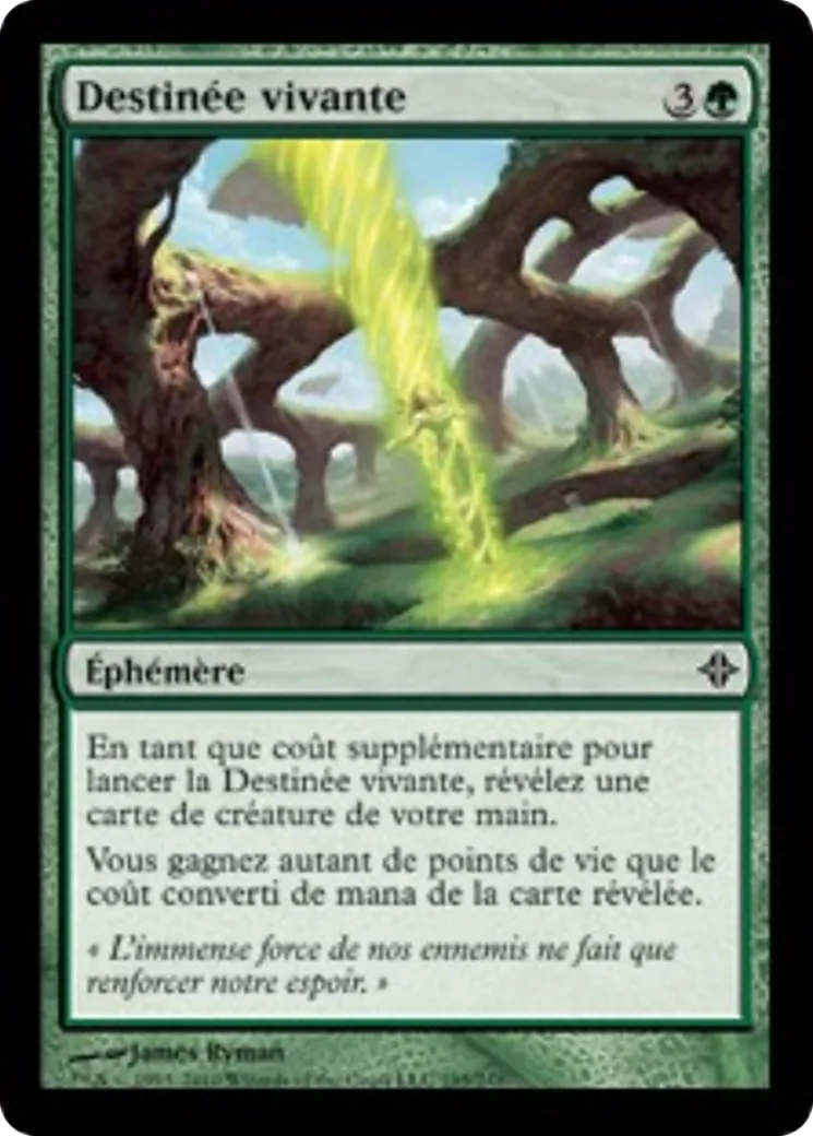 Destinée vivante — Rise of the Eldrazi — Magic: The Gathering