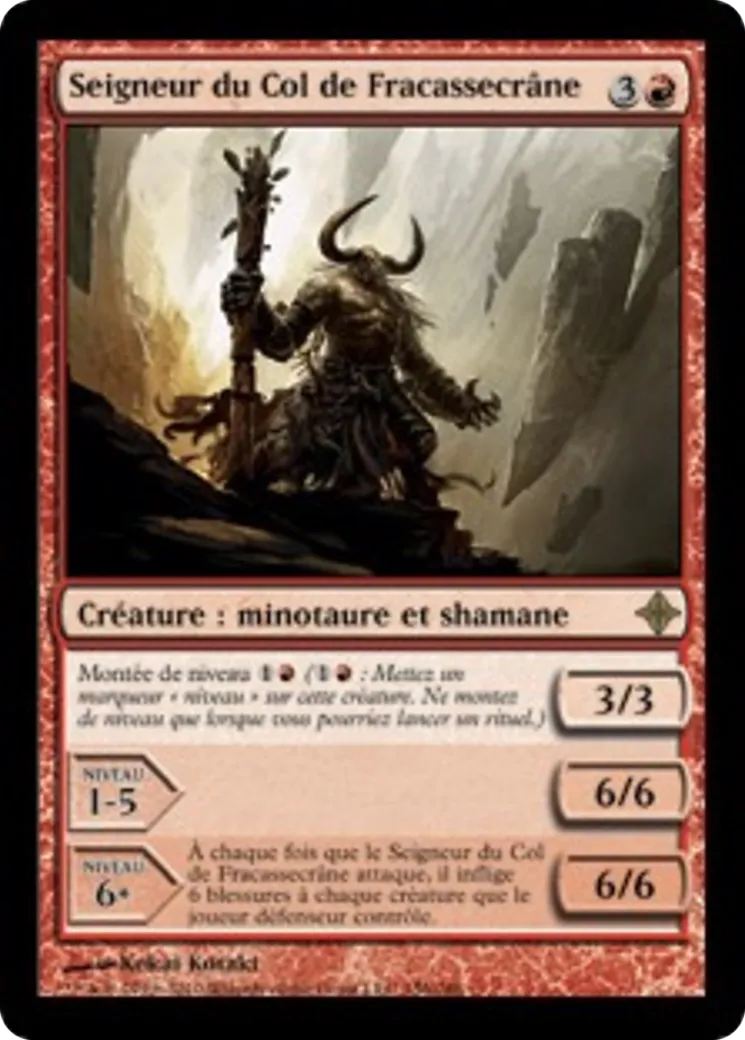 Seigneur du Col de Fracassecrâne — Rise of the Eldrazi — Magic: The Gathering