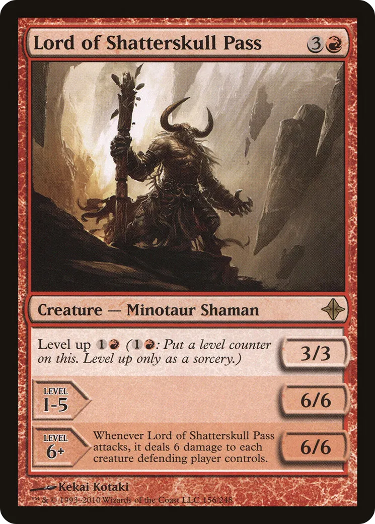 Lord of Shatterskull Pass — Rise of the Eldrazi — Magic: The Gathering