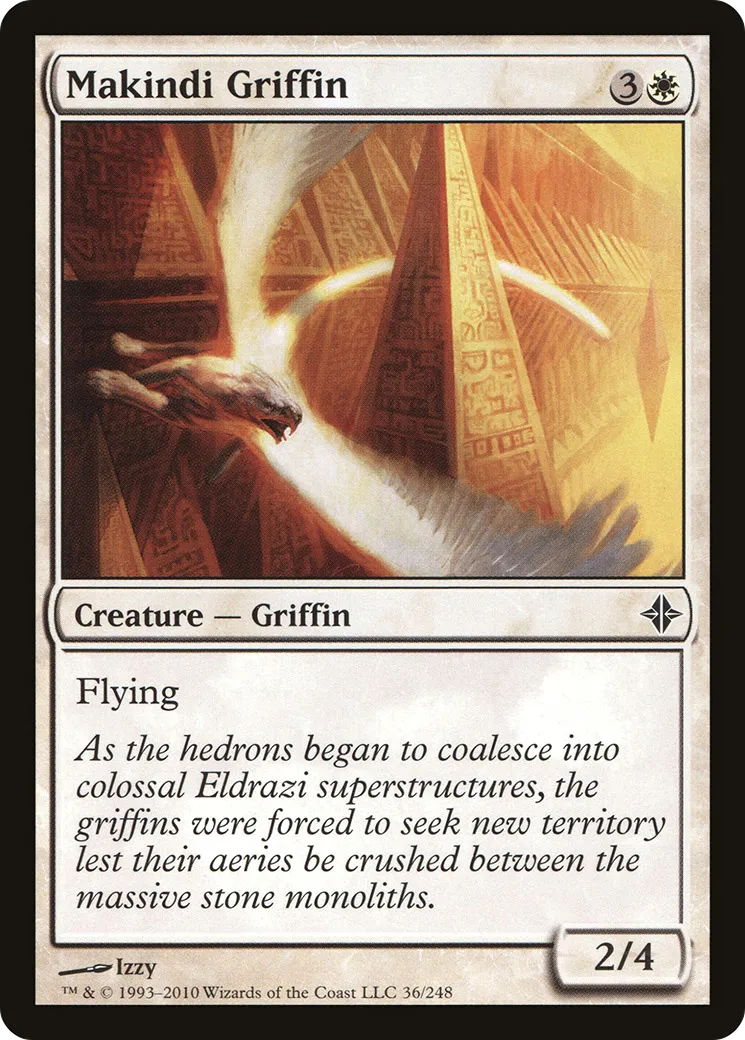 Makindi Griffin — Rise of the Eldrazi — Magic: The Gathering