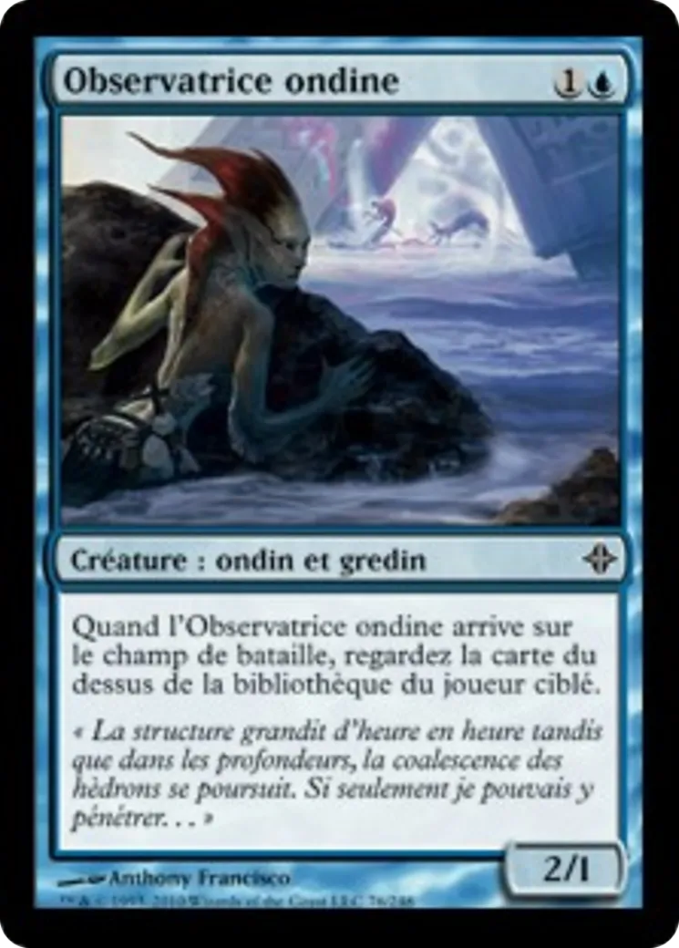 Observatrice ondine — Rise of the Eldrazi — Magic: The Gathering