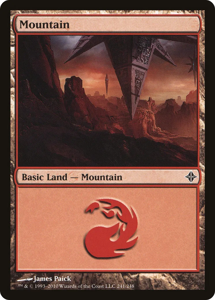 Montagne — Rise of the Eldrazi — Magic: The Gathering