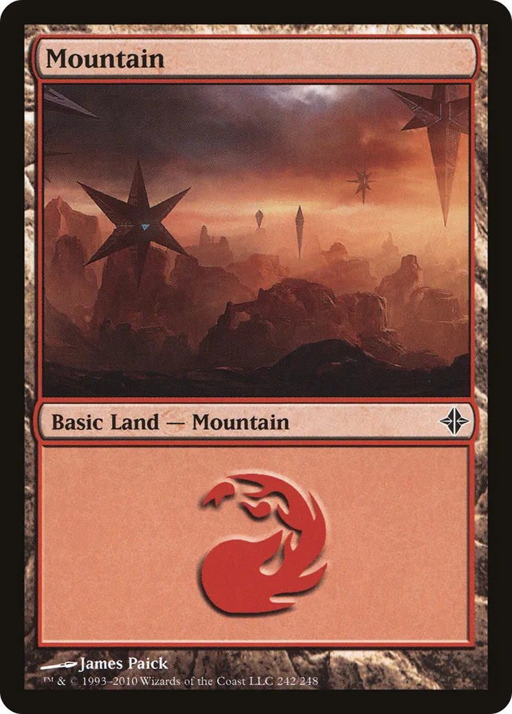Montagne — Rise of the Eldrazi — Magic: The Gathering