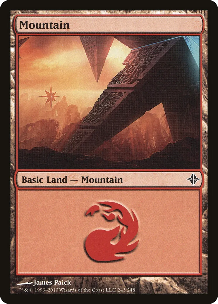 Montagne — Rise of the Eldrazi — Magic: The Gathering
