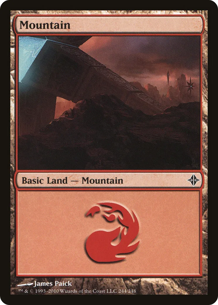 Montagne — Rise of the Eldrazi — Magic: The Gathering