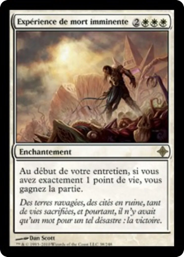 Expérience de mort imminente — Rise of the Eldrazi — Magic: The Gathering
