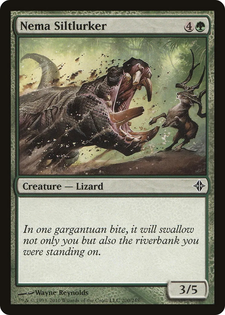 Nema Siltlurker — Rise of the Eldrazi — Magic: The Gathering