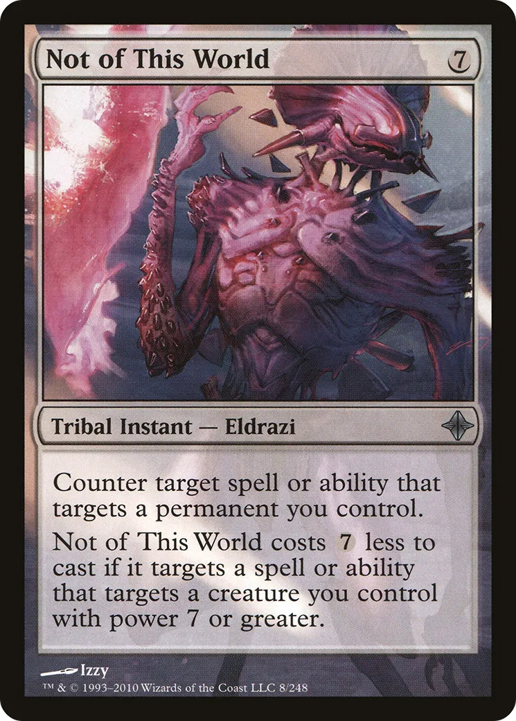 Not of This World — Rise of the Eldrazi — Magic: The Gathering