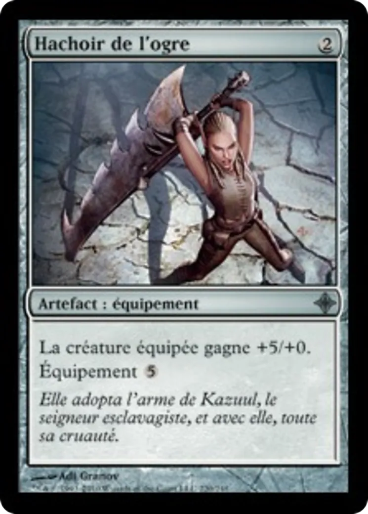 Hachoir de l'ogre — Rise of the Eldrazi — Magic: The Gathering
