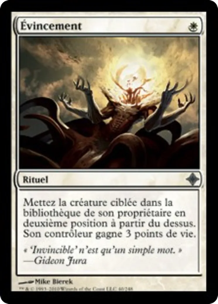 Évincement — Rise of the Eldrazi — Magic: The Gathering