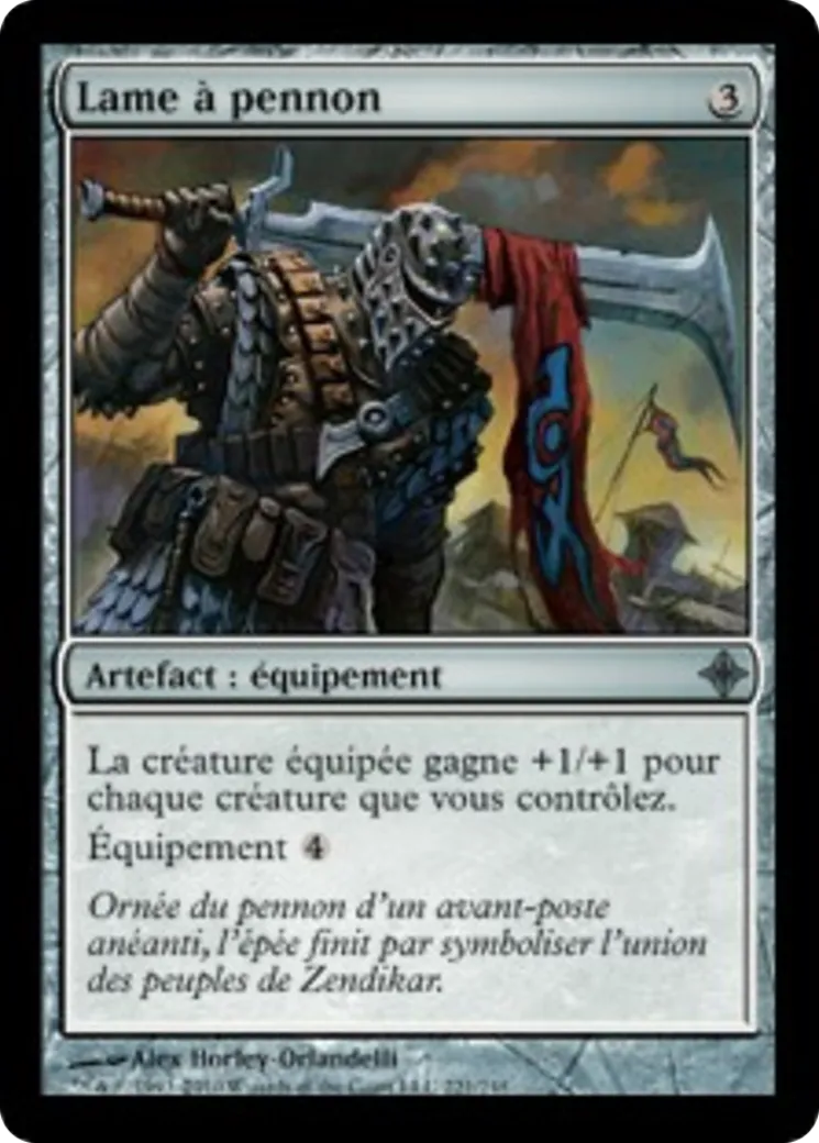 Lame à pennon — Rise of the Eldrazi — Magic: The Gathering