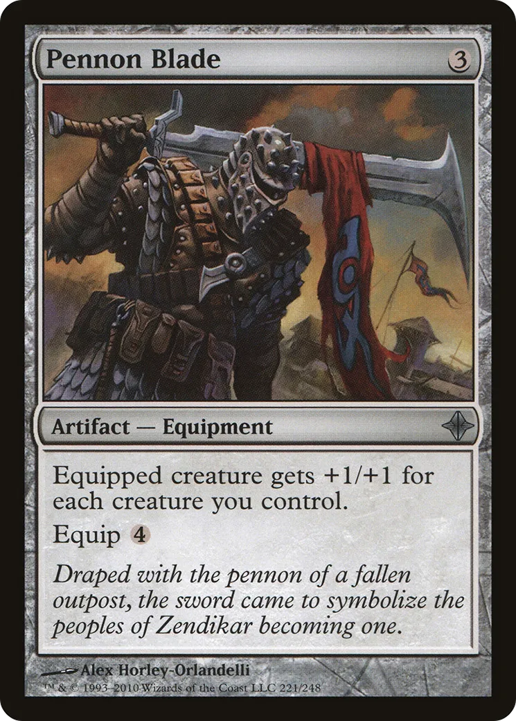 Pennon Blade — Rise of the Eldrazi — Magic: The Gathering