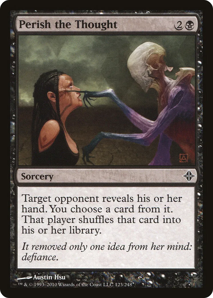 Perish the Thought — Rise of the Eldrazi — Magic: The Gathering