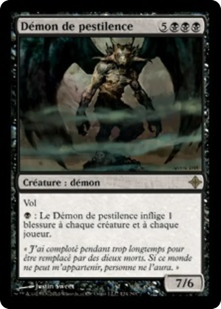Démon de pestilence — Rise of the Eldrazi — Magic: The Gathering