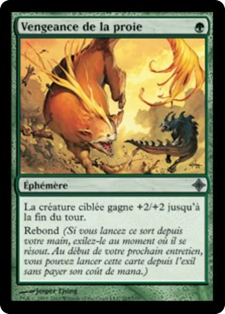 Vengeance de la proie — Rise of the Eldrazi — Magic: The Gathering